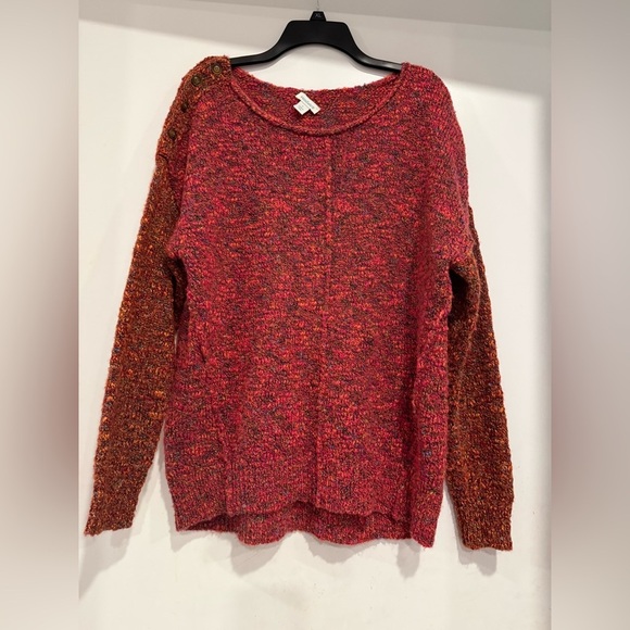 Sundance Sunset Dreams Roll Neck Wool Blend Sweater Size L - Picture 2 of 5